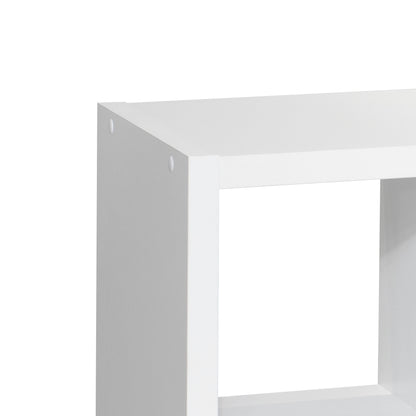Smart Cube 8-Shelf Organizer White Finish