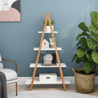 Oxford Bamboo Ladder Bookshelf