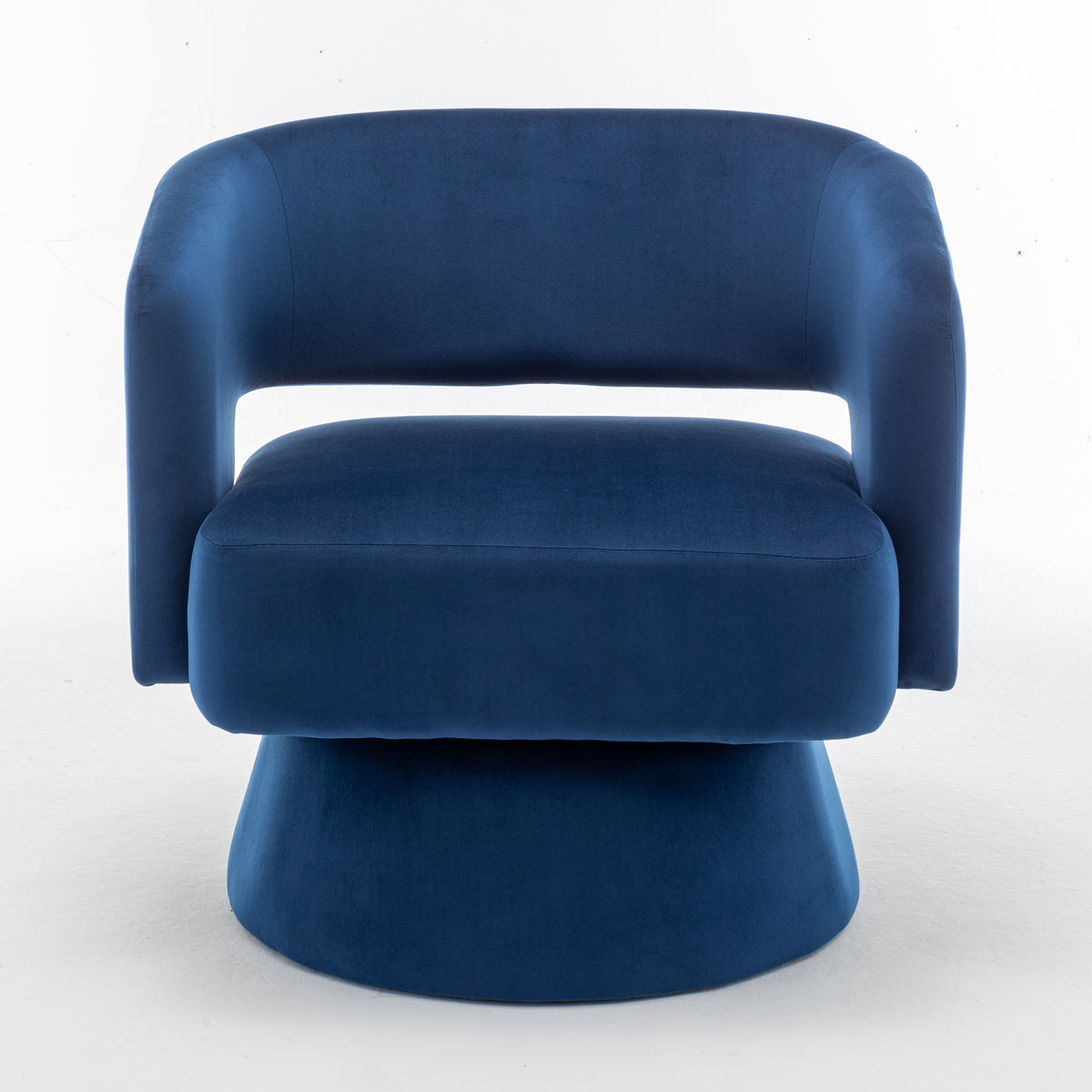 Velvet Swivel Club Chair
