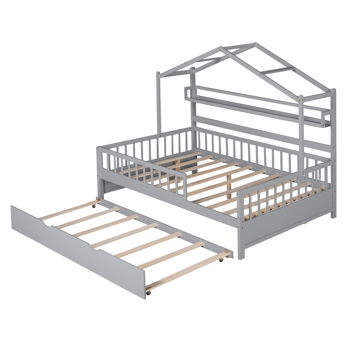 Full House Bed Gray