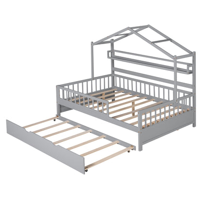 Full House Bed Gray