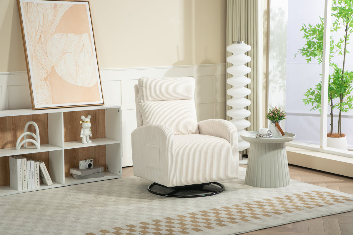 JaDa Rocking Chair Fabric Beige