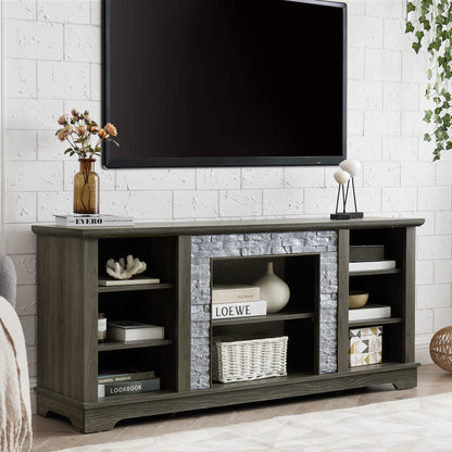Stone Entertainment Console Gray