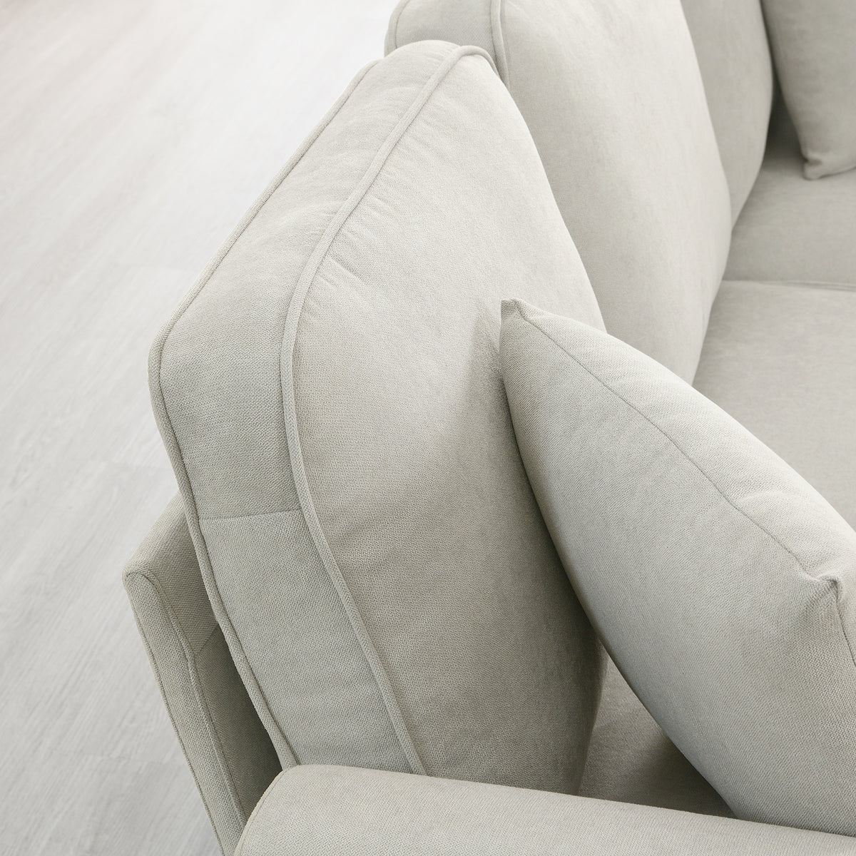 Modern Fabric Sectional Sofa – 7-Seater
