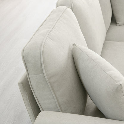 Modern Fabric Sectional Sofa – 7-Seater