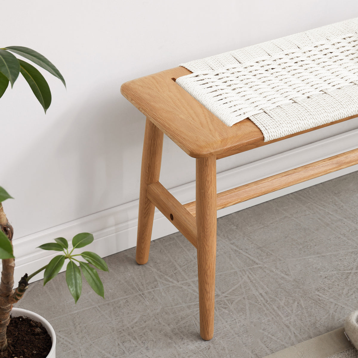 Natural Oak Dining Bench