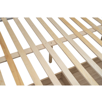 Twin over Full Bunk Bed White