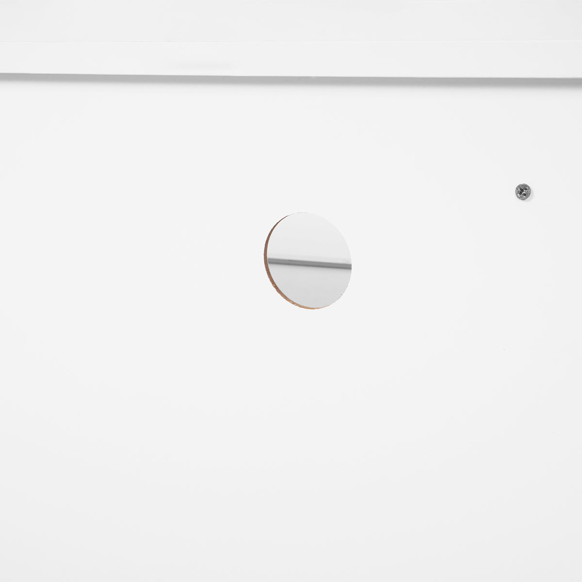 Modern LED TV Stand with Storage White