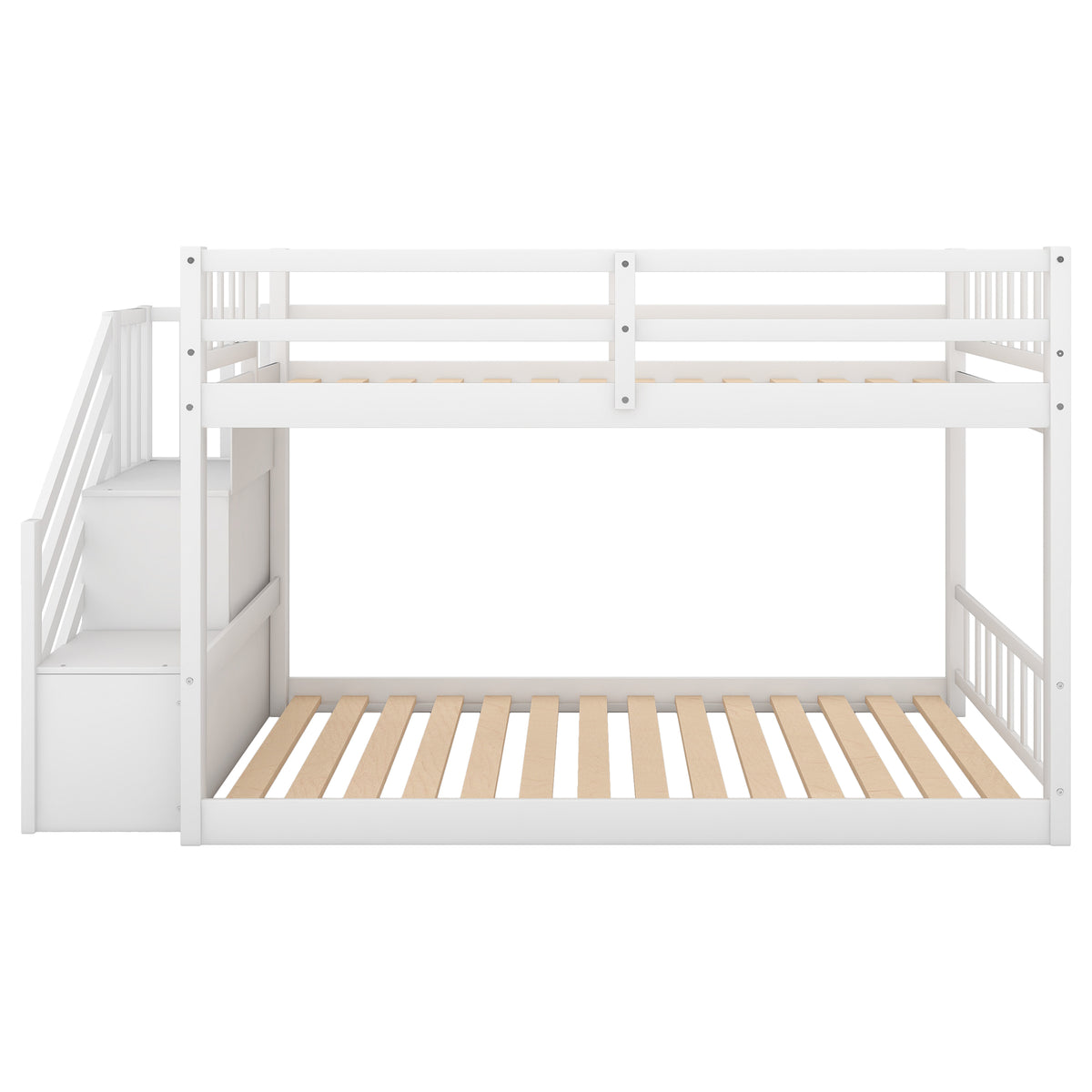 Twin Bunk Bed White