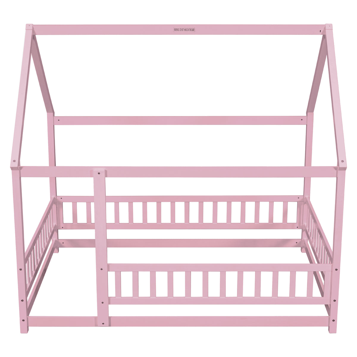Full Floor Bed Pink