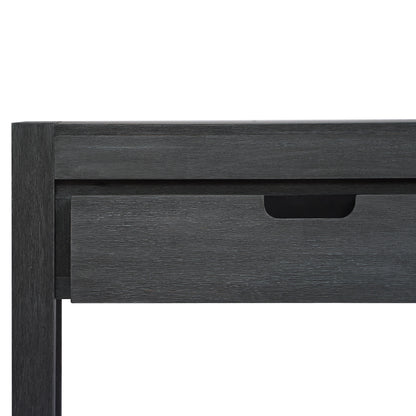 U-Style Hallway Console Table – 2 Drawers
