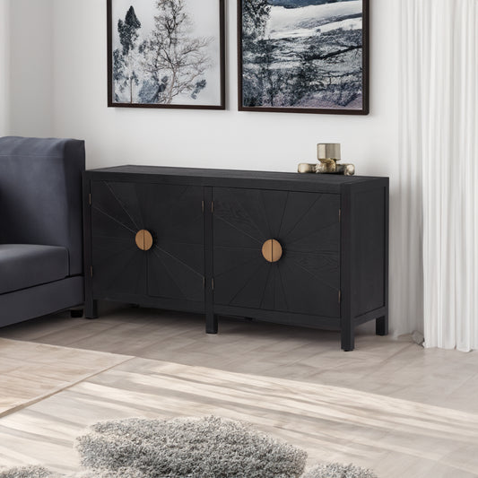 Radiant Veneer Cabinet Walnut
