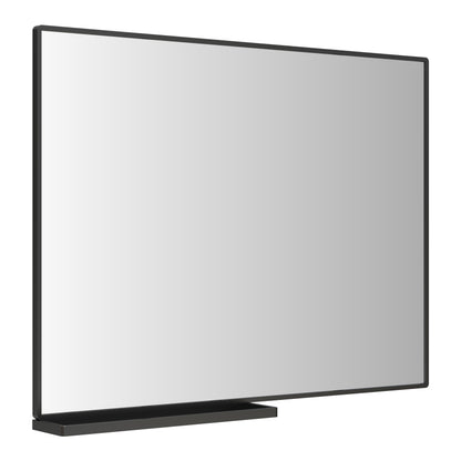 40x30” Rectangular Bathroom Mirror with Storage Rack