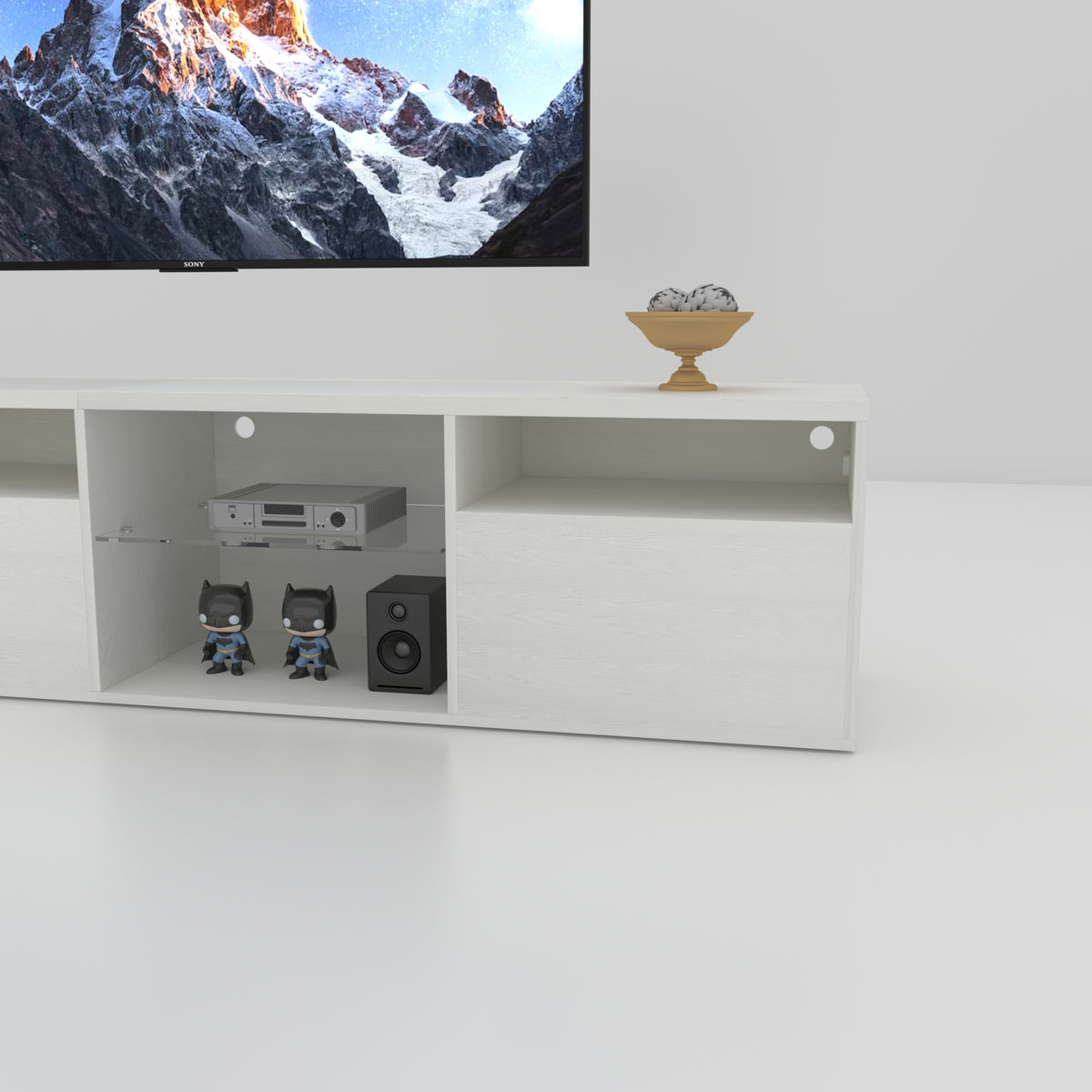 Modern LED TV Console – 82”