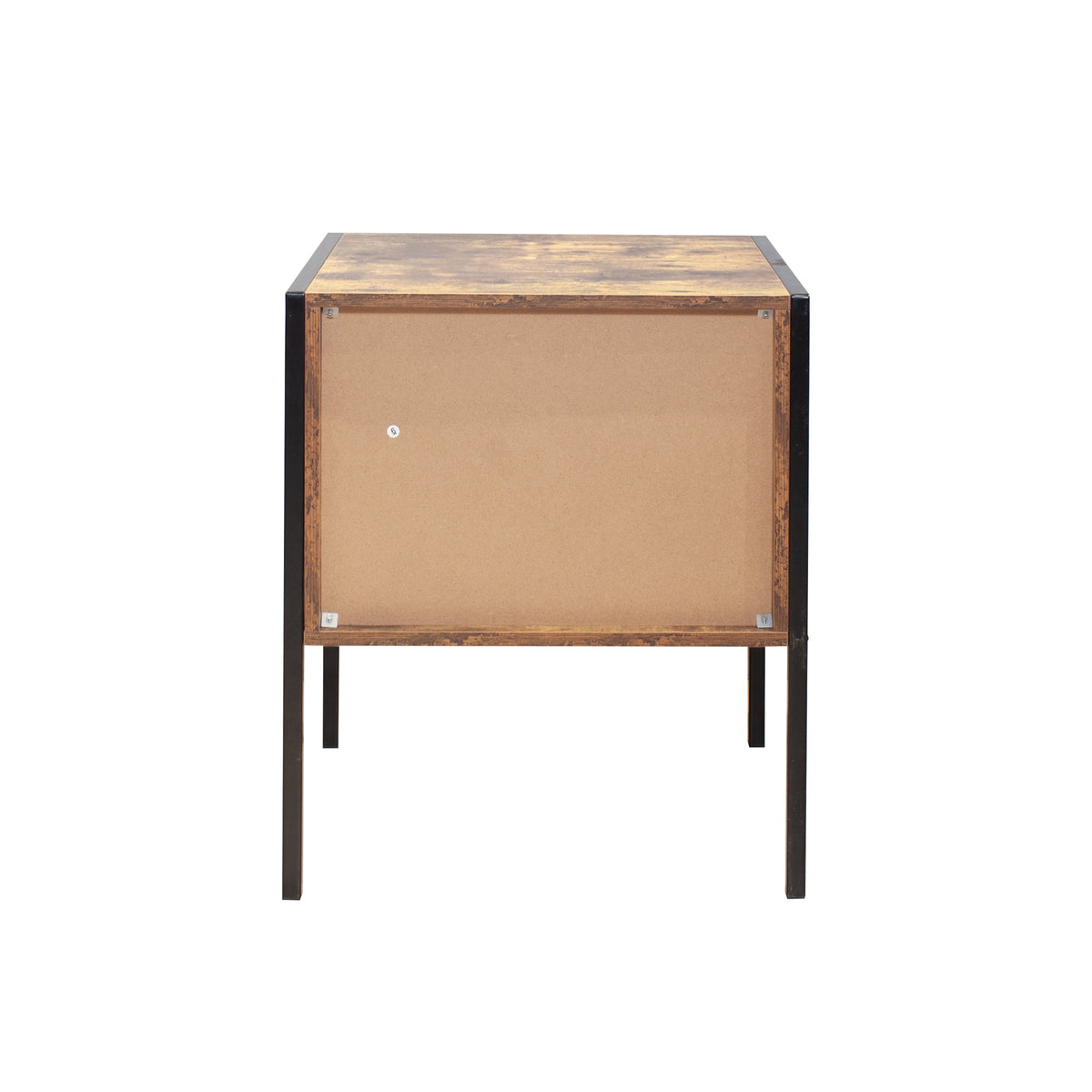 2-Piece Industrial Coffee Table Set – Modern Nesting Tables