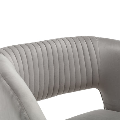 Tufted Accent Chair Linen