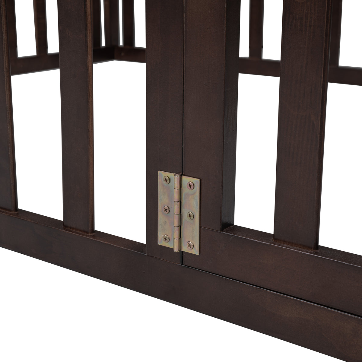 Full Wood Daybed with Fence Walnut