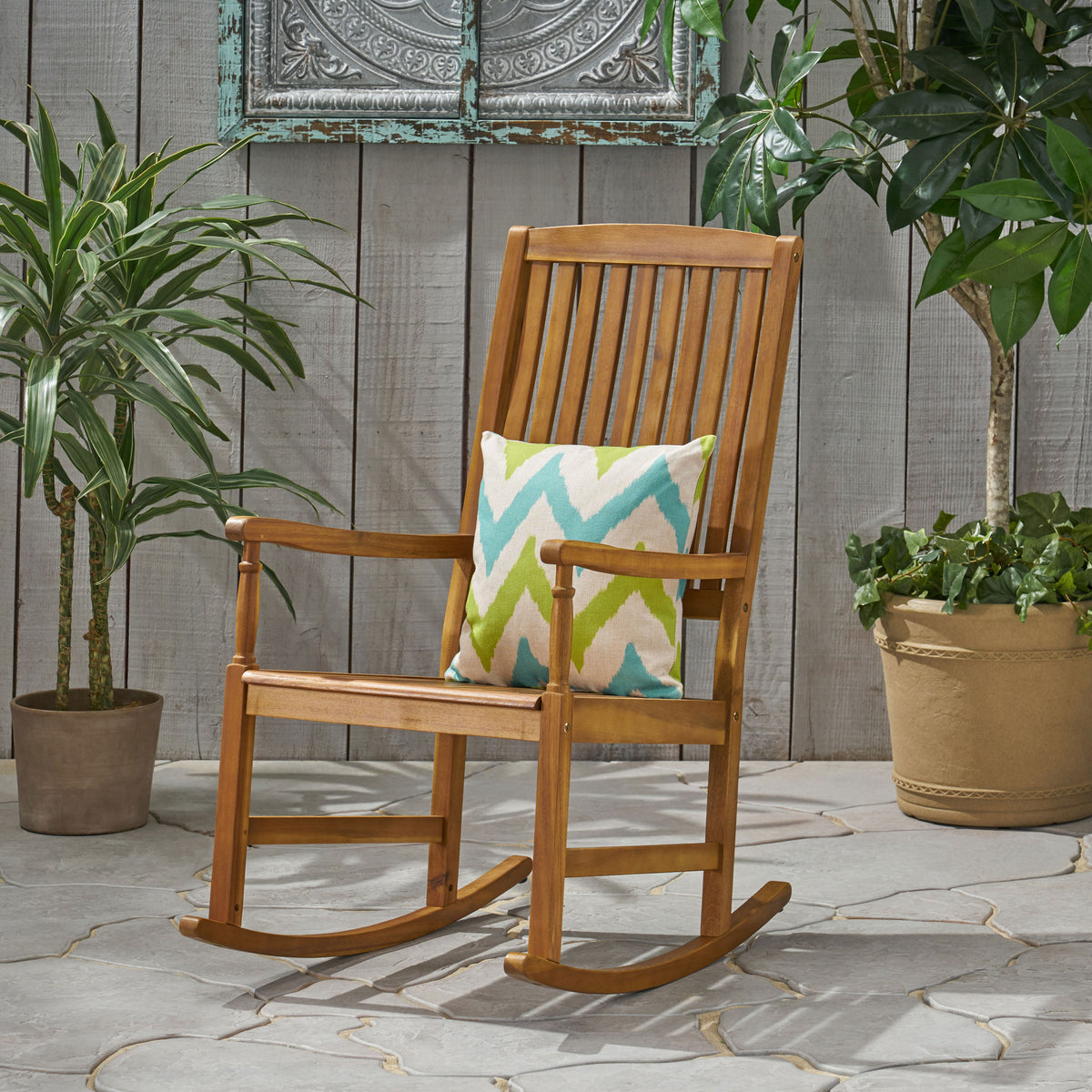 Arcadia Teak Rocking Chair