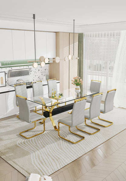 Tempered Glass Dining Table