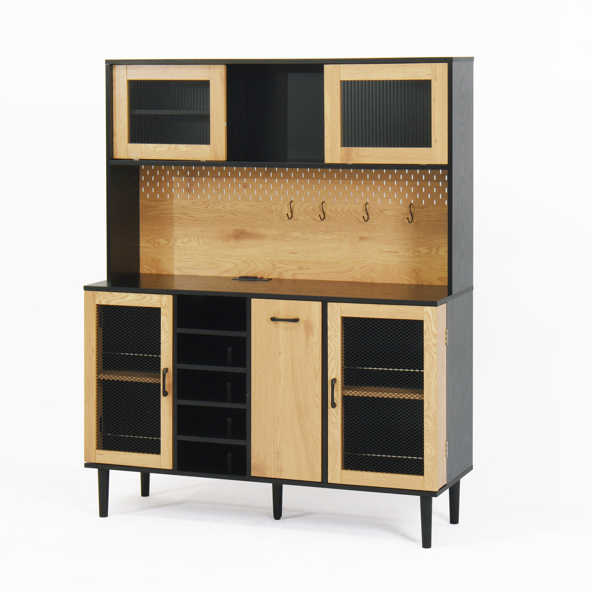 Buffet Storage Cabinet with Wine Rack