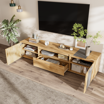 70" Modern TV Stand with Drawers