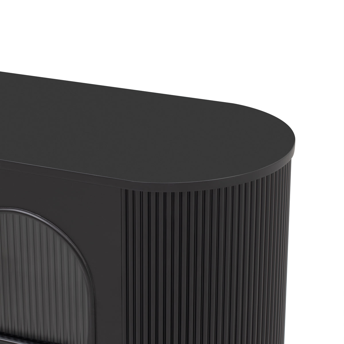 Modern TV Stand Black