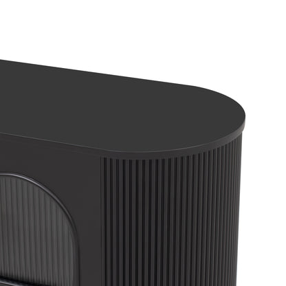 Modern TV Stand Black