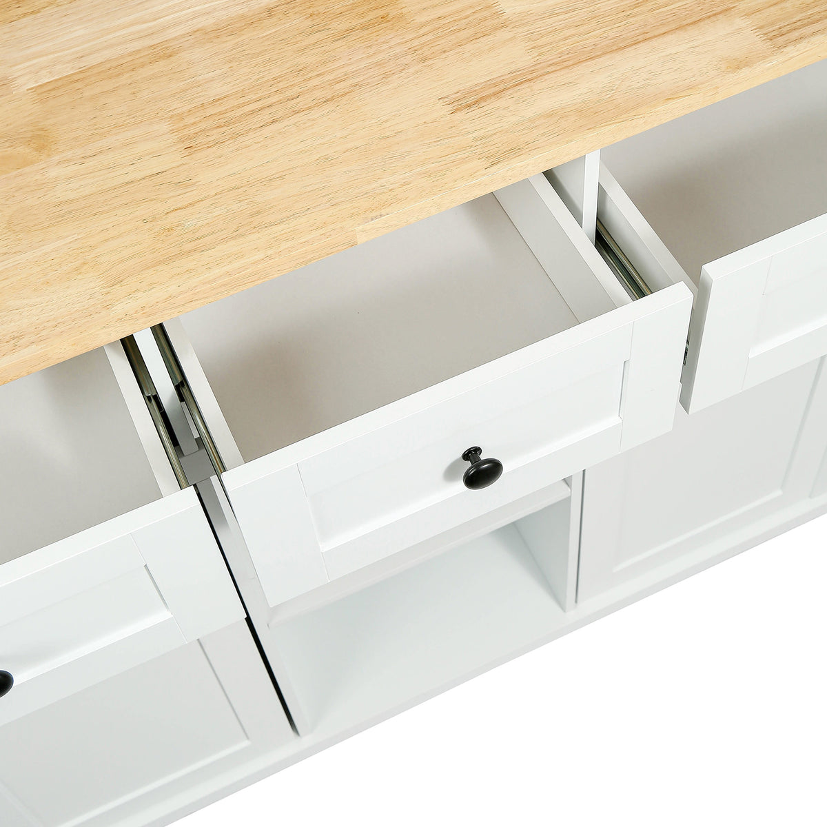 Kitchen Island Cart White