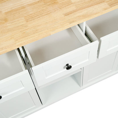 Kitchen Island Cart White