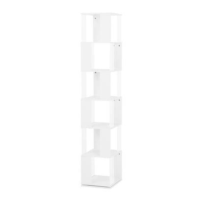 Rotating Acrylic Bookshelf Organizer