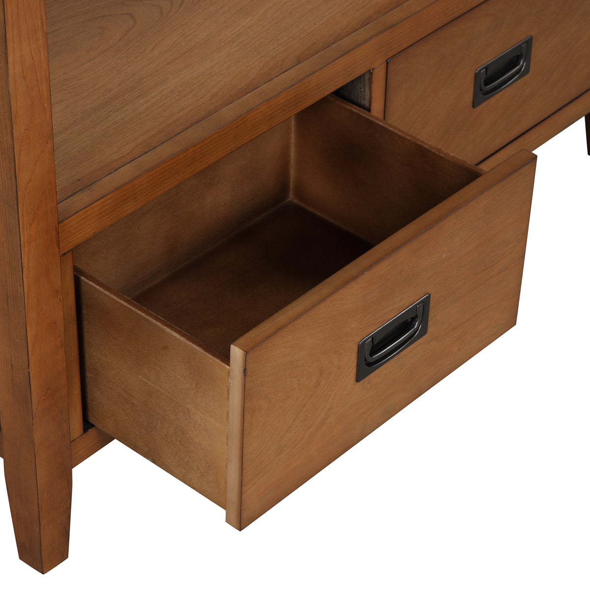 Farmhouse Console Table Brown