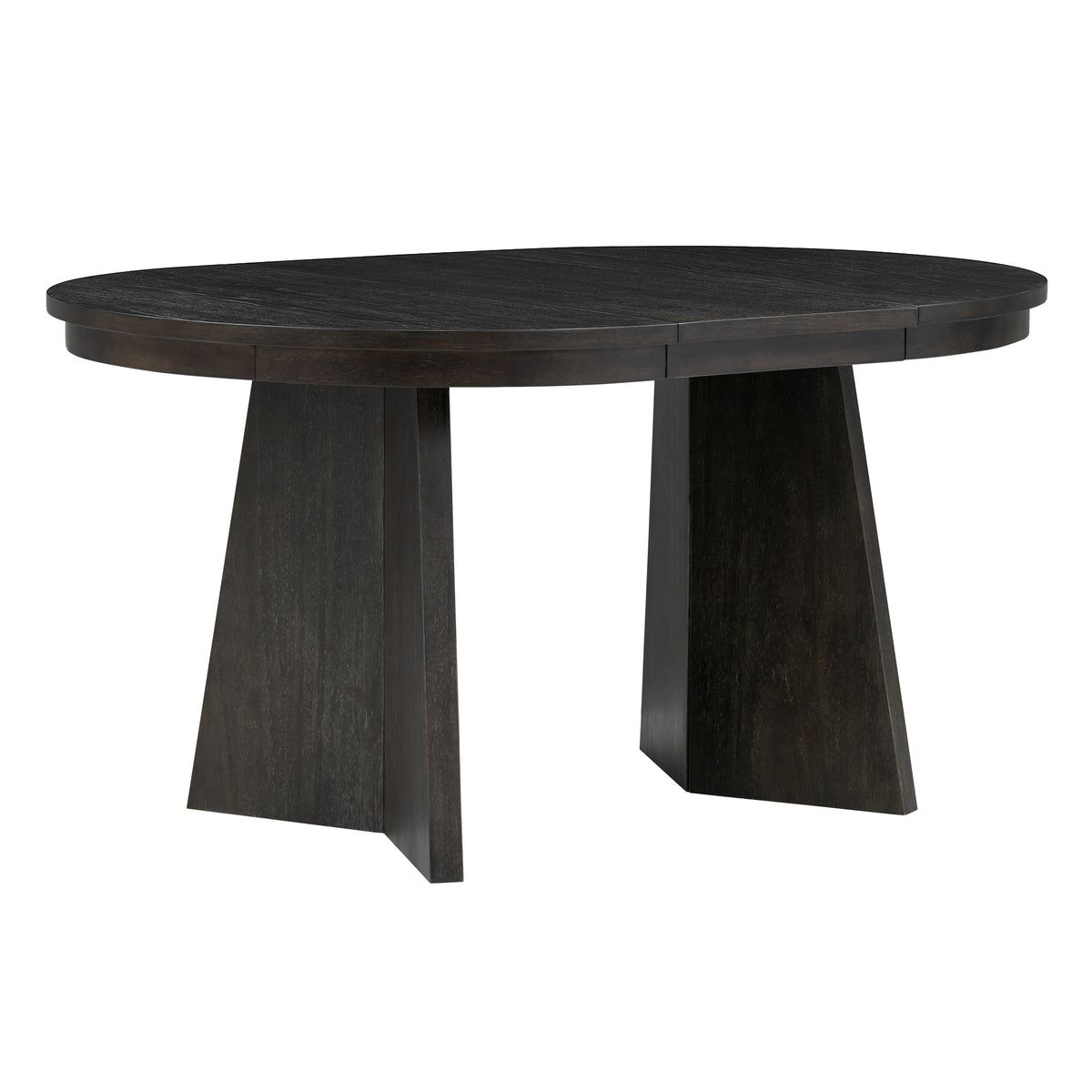 Retro Dining Set (5 pcs) – Espresso Finish