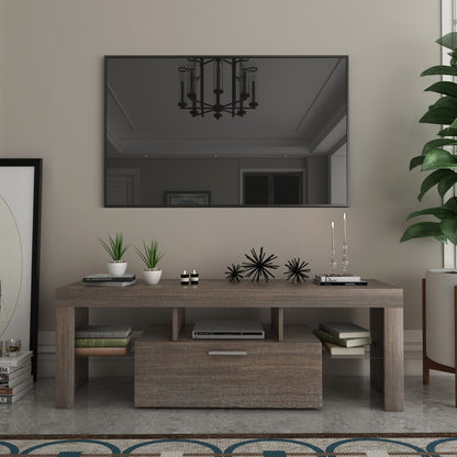 Modern TV Stand with LED Lighting