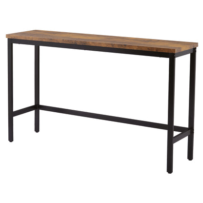 Counter Height Bar Table Set (4 pcs) – Brown