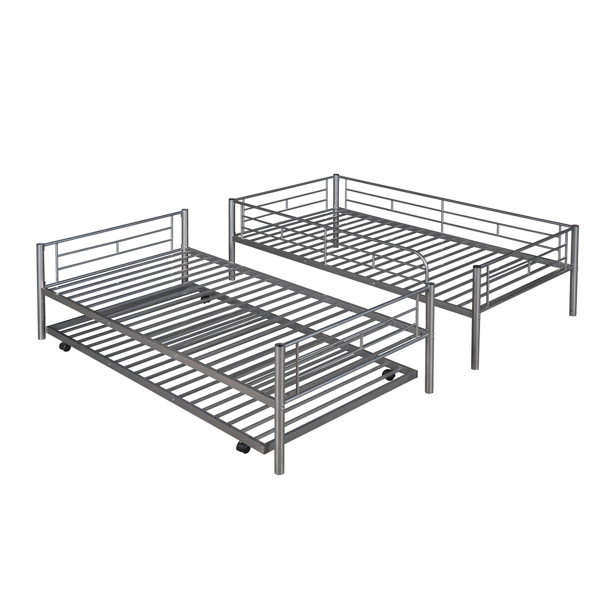 Twin Over Twin Bunk Bed White