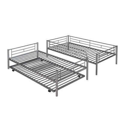 Twin Over Twin Bunk Bed White