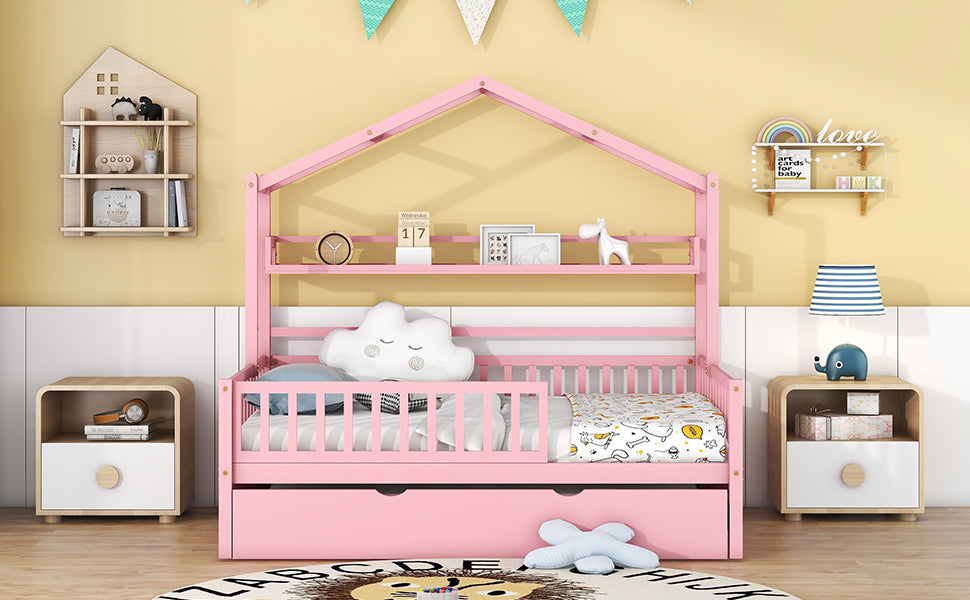 Full House Bed Pink