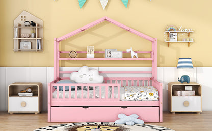 Full House Bed Pink