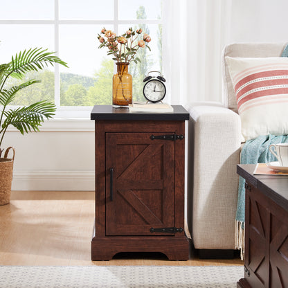 Farmhouse Nightstand – Oak Finish