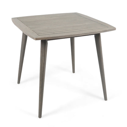 Acacia Dining Table for Outdoor Spaces Gray