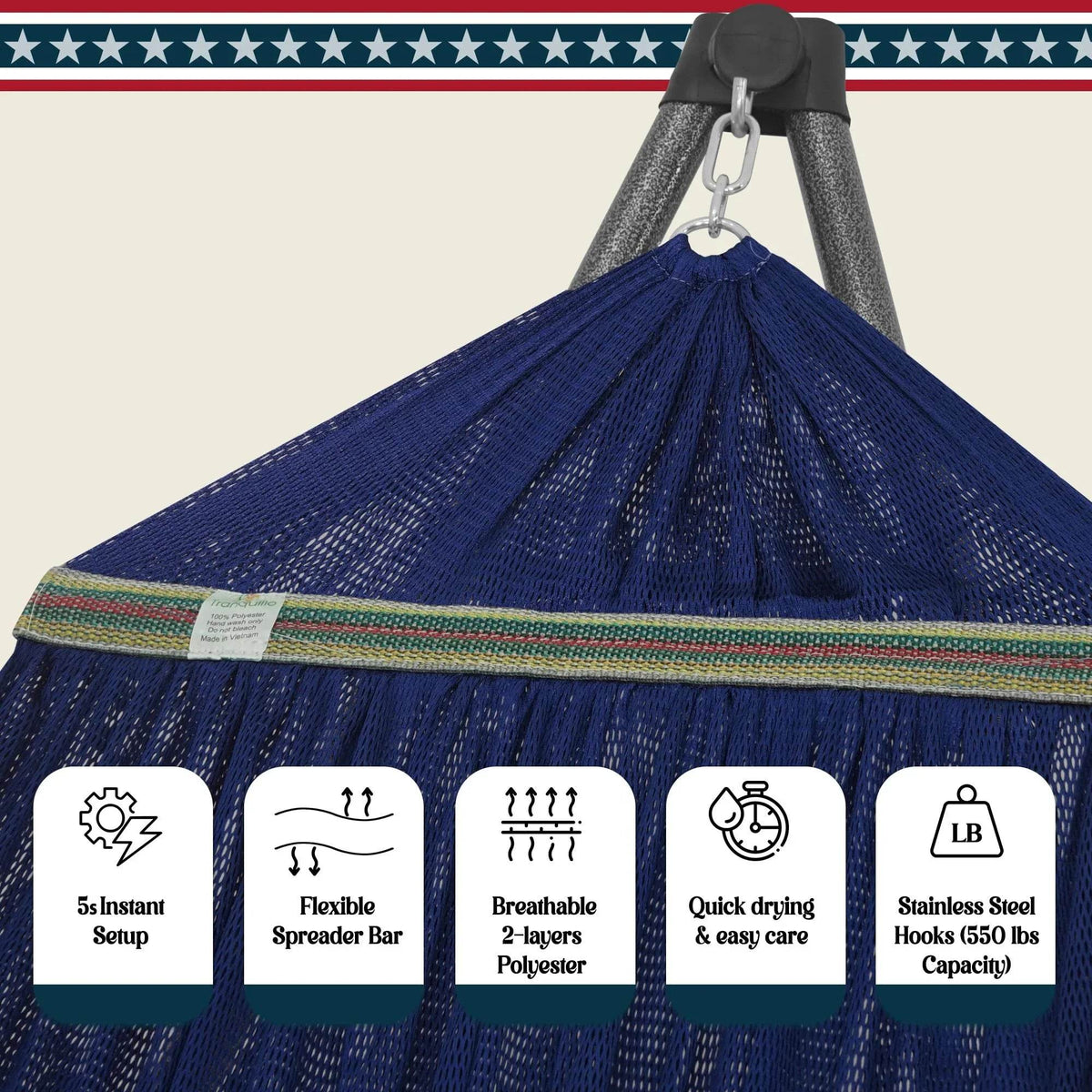 Tranquillo Uniki Collapsible Hammock Stand