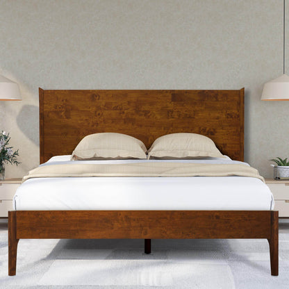Haven Deluxe Wood Platform Bed Frame
