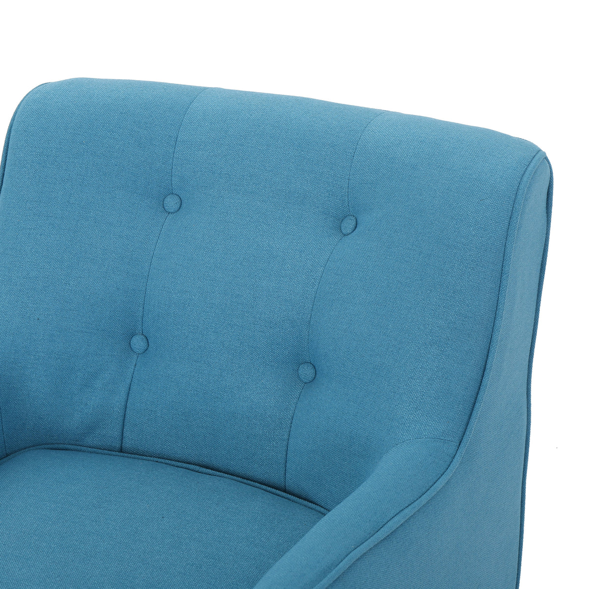 Teal Upholstered Accent Chair