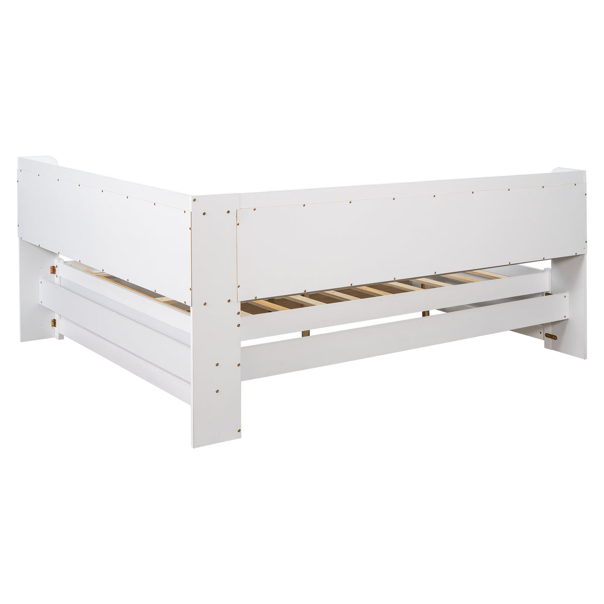 Full Storage Bed White