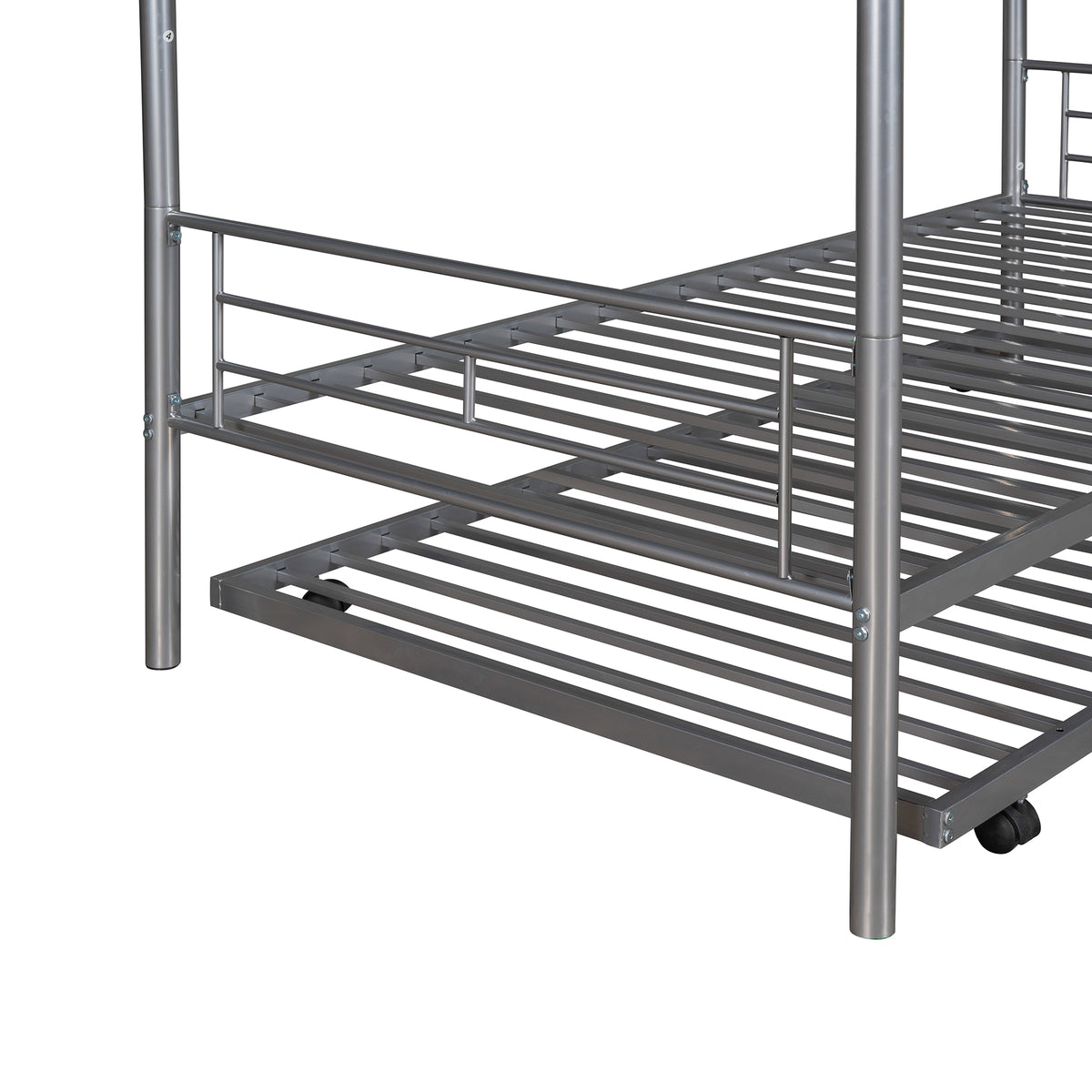 Twin Over Twin Bunk Bed White