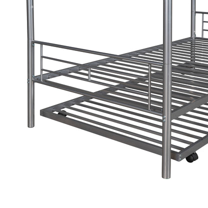 Twin Over Twin Bunk Bed White