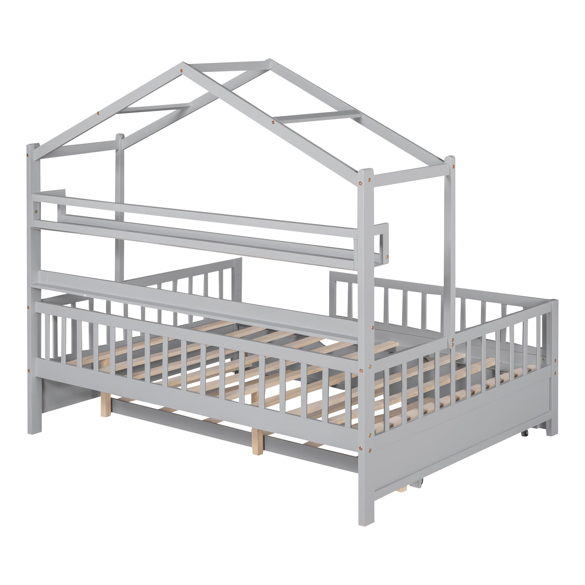 Full House Bed Gray
