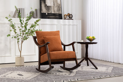 Woven Mid-Century Armchair Gray