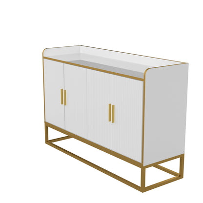 Modern Buffet Cabinet White Gloss