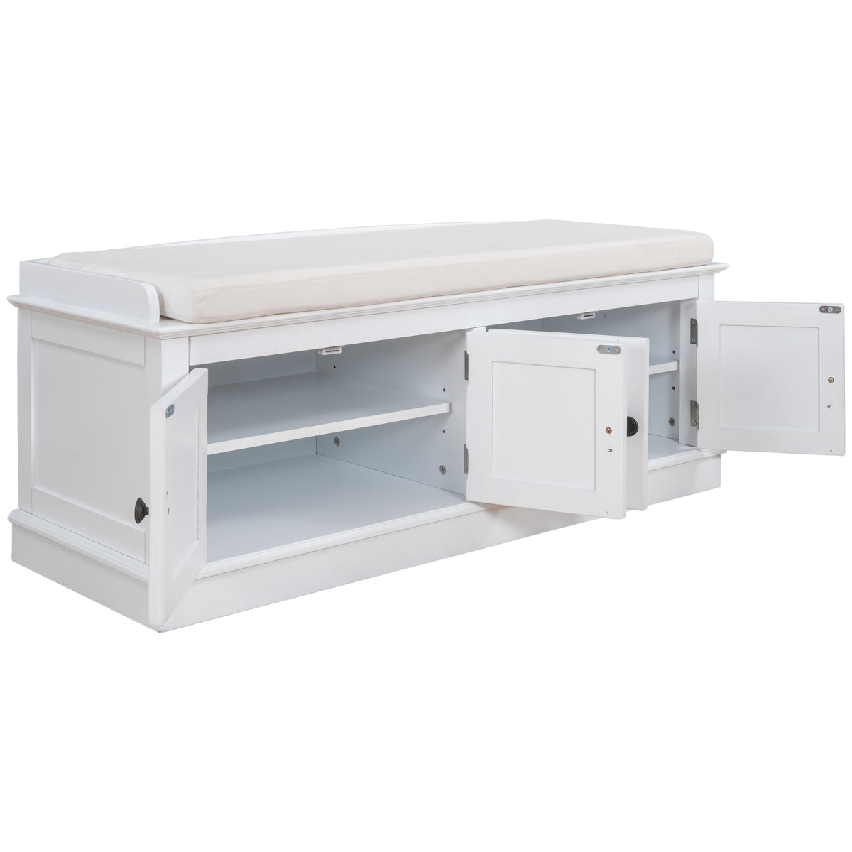 Adjustable Storage Bench Table